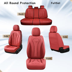 Coverado high-density foam padding enhances seating comfort on long drives
