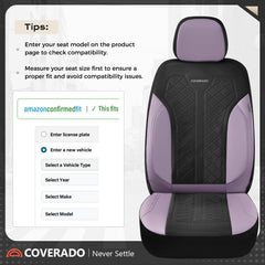Coverado leather rear-seat cover right demonstrating pet-friendly protection