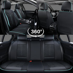 Coverado leather seat cover UV protection—shields seats from sun damage