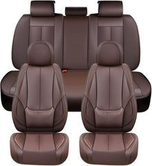 Coverado leather seat covers full set protect and elevate car interiors.