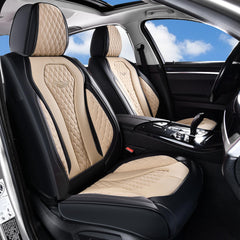 Coverado full 3-piece rear seat cover kit provides secure, protective coverage.