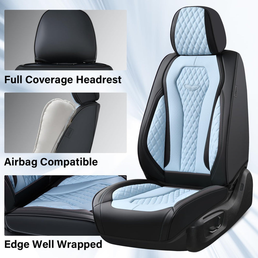 Coverado Nappa leather detail shows soft, smooth touch and luxurious appearance.