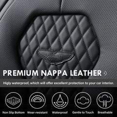 Package contents from Coverado including manual and all seat covers