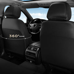Coverado pet-friendly seat protectors guard against claws and spills.