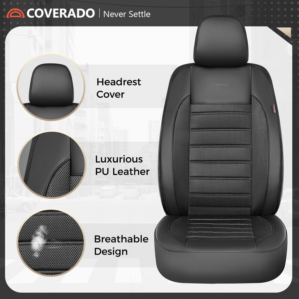 Coverado pet protection guards seats from scratches and messes.