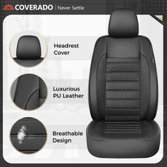 Coverado pet protection guards seats from scratches and messes.