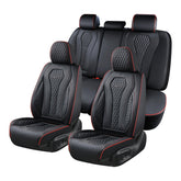 Coverado premium leather front seats offering luxury protection and durable comfort