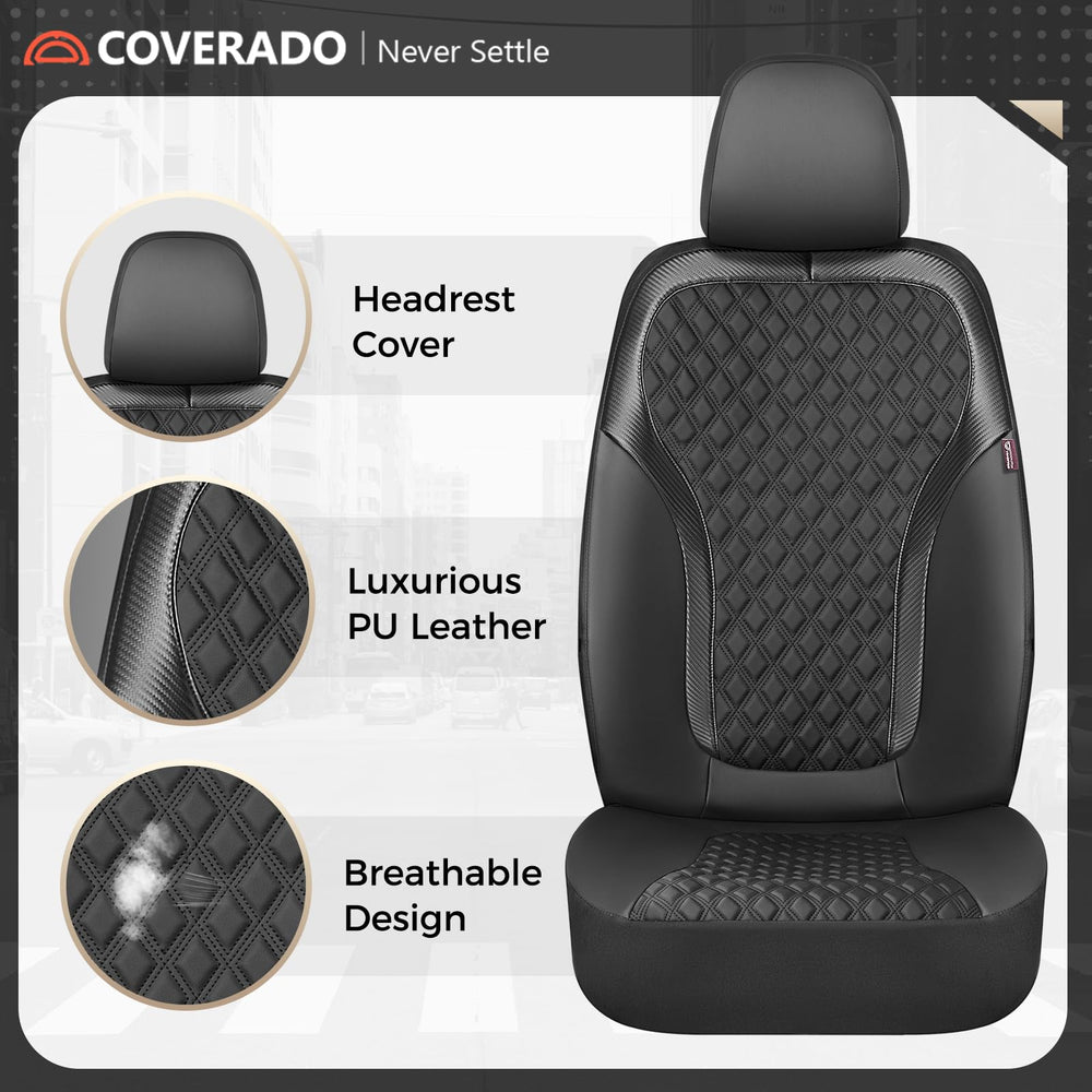 Coverado universal-fit design fits most vehicles for versatile protection.