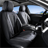 Coverado seat covers front seats in black for a sleek, durable upgrade
