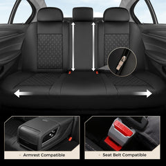 Coverado waterproof protection keeps seats dry after spills.