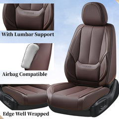 Coverado universal-fit seat covers for most cars and SUVs.