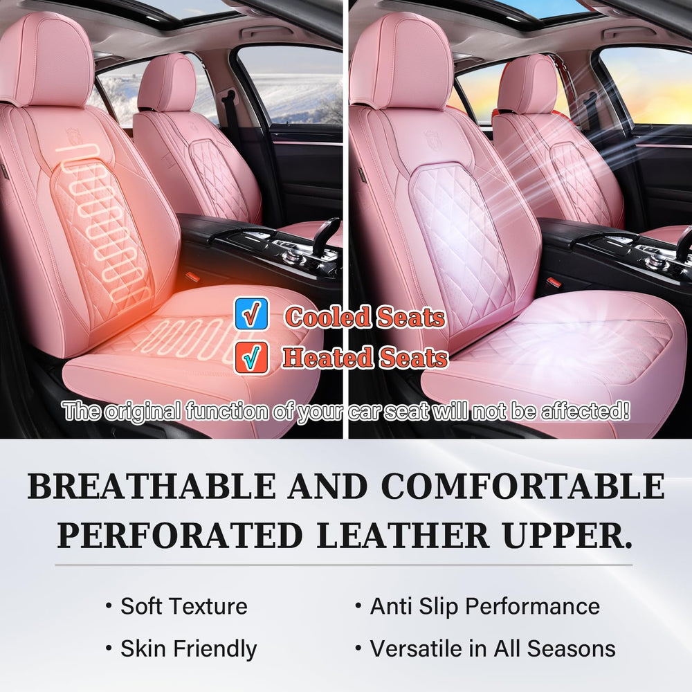 Coverado universal-fit design demonstrated on a sedan interior