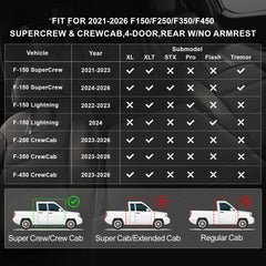 Coverdream F150 rear seat covers guard upholstery from pets and messes.