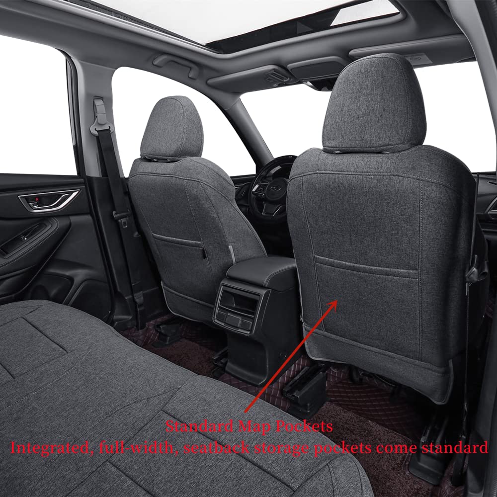 Coverdream Forester headrest covers add premium look with durable stitching
