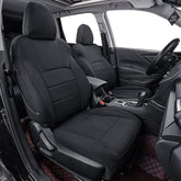 Coverdream Forester front seat cover demonstrates precise fit and protection.