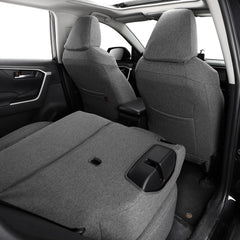 Coverdream Rav4 Hybrid airbag cutout preserves safety features while covered.