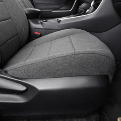 Coverdream Rav4 Hybrid edge stitching mirrors factory detail for a premium look.