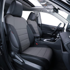 Coverdream Rav4 seat covers provide a custom-fit look for 2019–2025 Rav4 Hybrid, protecting seats.