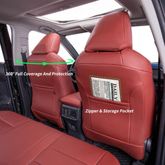 Coverdream Rav4 front seat covers with glove-like fit and premium feel
