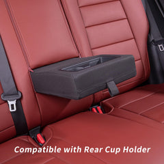 Coverdream Rav4 wine-red leather-look seat covers elevate cabin style