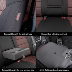 Coverdream Rav4 stain-resistant material helps keep seats clean