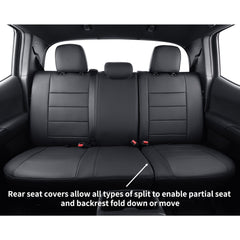 Coverdream Tacoma seat covers waterproof fabric guarding against spills and dirt