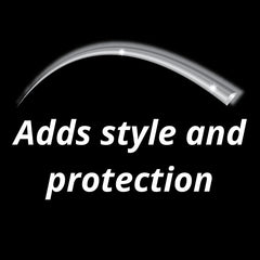 Cowles UV-protected molding resists sunlight to keep its shine longer.