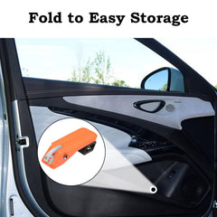 COWVIE foldable car door step pedal for easy roof access