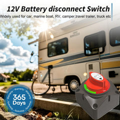 COZYEHOO battery disconnect switch with 275A rating for high current needs