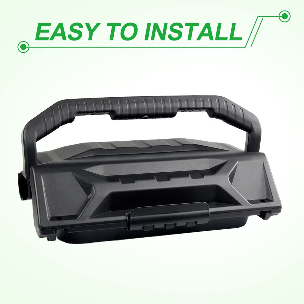 CPOWACE dash storage box black matte finish complements Can-Am interior