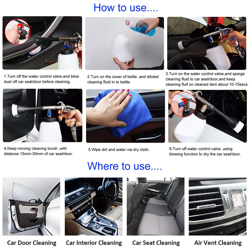 CPROSP Tornado bottle and cleaning solution refill made easy.