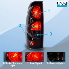 CPW tail lights for Chevy Silverado 1500 passenger side boost signaling