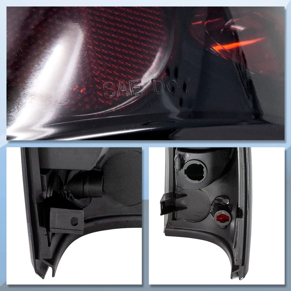 CPW tail lights for GMC Sierra 1500 passenger side improved visibility