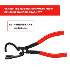 C Q CHANG QI tool on a vehicle demonstrates universal hanger compatibility.