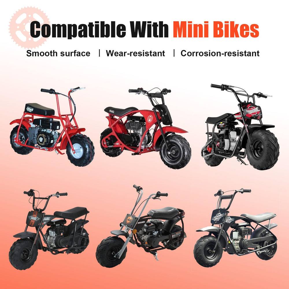 CQSPMOTO 40T on-bike view demonstrates immediate improvement in acceleration and torque.