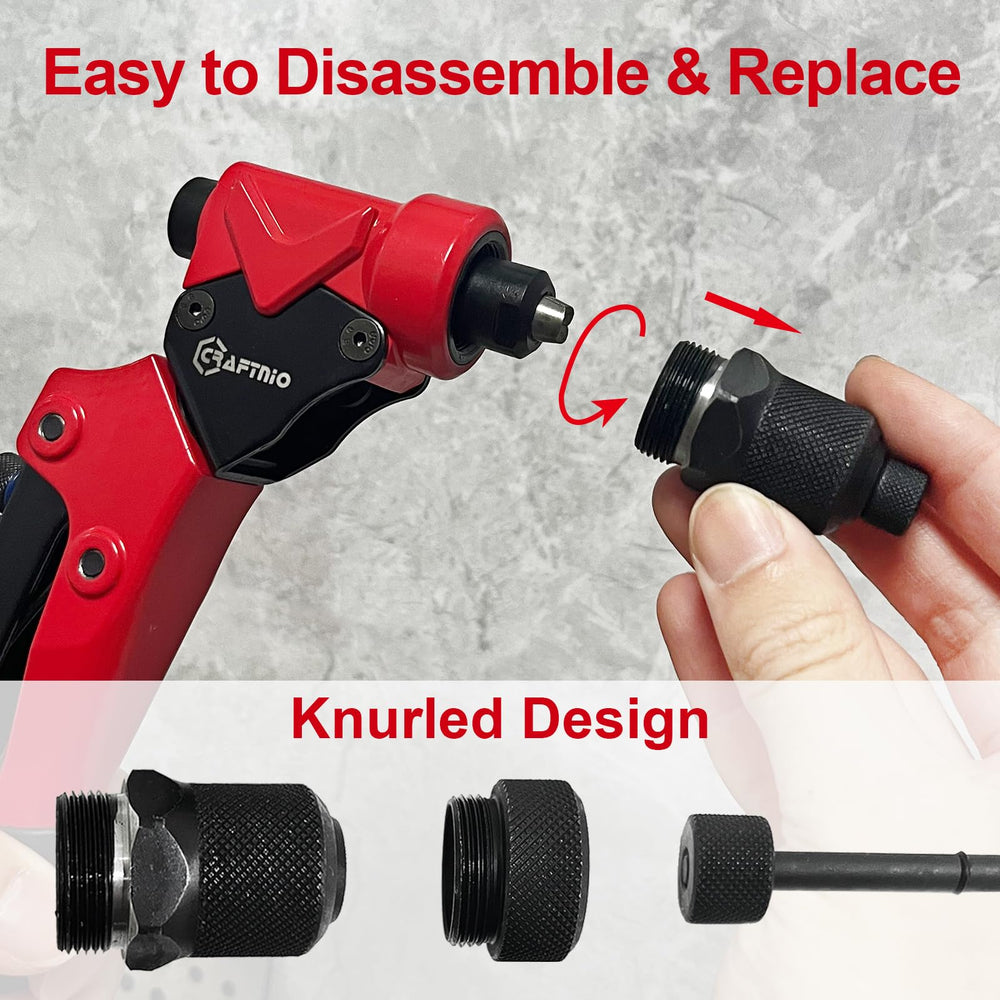 CRAFTNIO carbon steel arm highlights durable construction