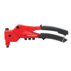 CRAFTSMAN Pop Rivet Tool Swivel Head 360° in action for hard-to-reach spots.