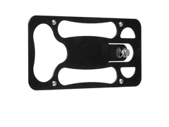 CravenSpeed Platypus front license plate mount on BMW X5 keeps a clean, secure look.