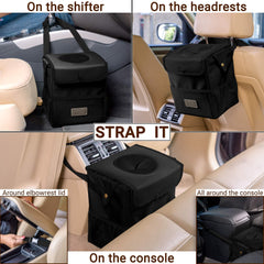 Creathing Touring Edition side pockets organize travel essentials for easy access.