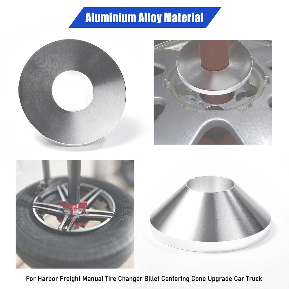 Creative.C hold-down cone centers wheels without scratching finishes during service.