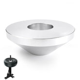 Creative.C centering cone on a 1.67-inch post ensures stable wheel mounting.