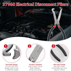 CRELYSTER ergonomic rubber grips reduce hand fatigue during maintenance