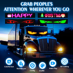 CRILEAL IP65 waterproof LED panel for all-weather driving.