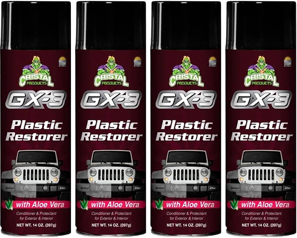 Cristal GX-3 bottle pour enables smooth, even application for a refreshed look.