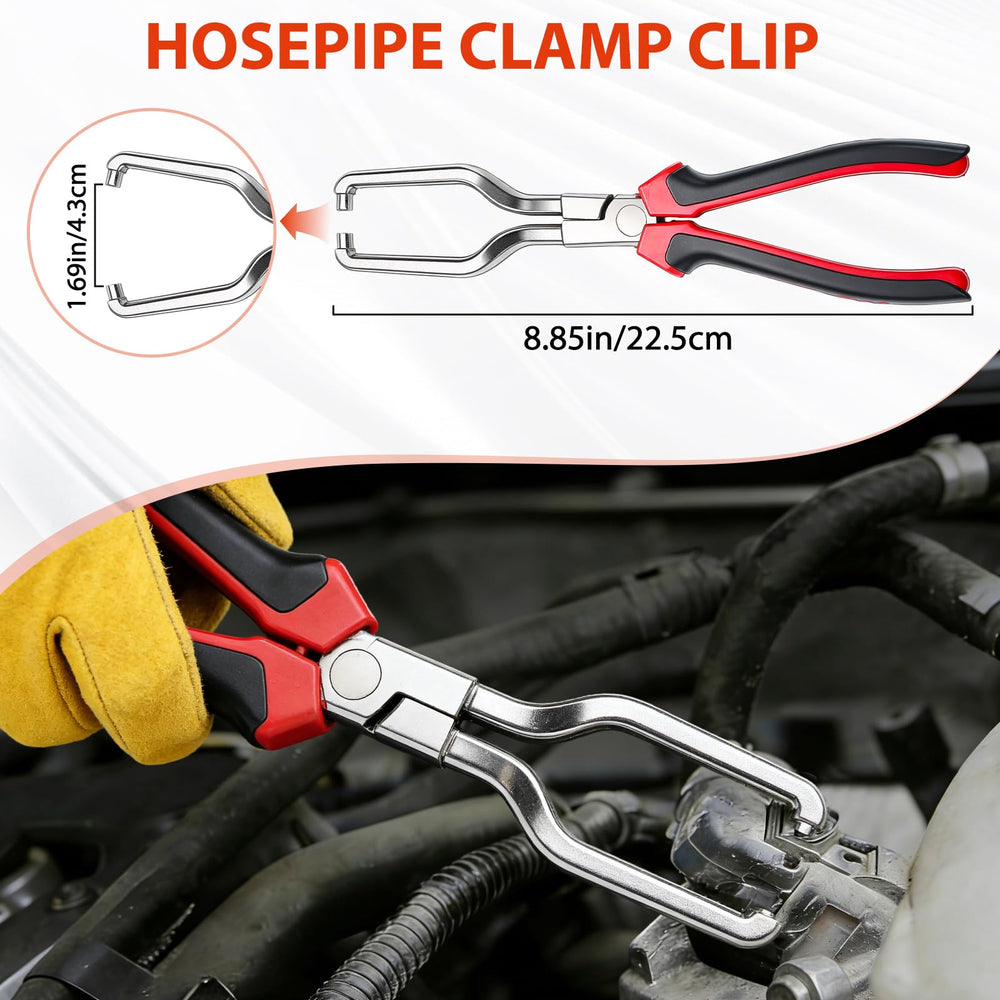 Crizendo 30-degree disconnecting pliers reach tight spaces safely