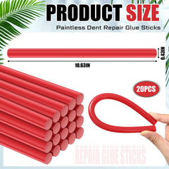 CroBlissful PDR glue sticks melting action for efficient repairs.