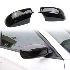 Crosselec Bright Black side mirror cover for Dodge Charger enhances exterior style and protection.
