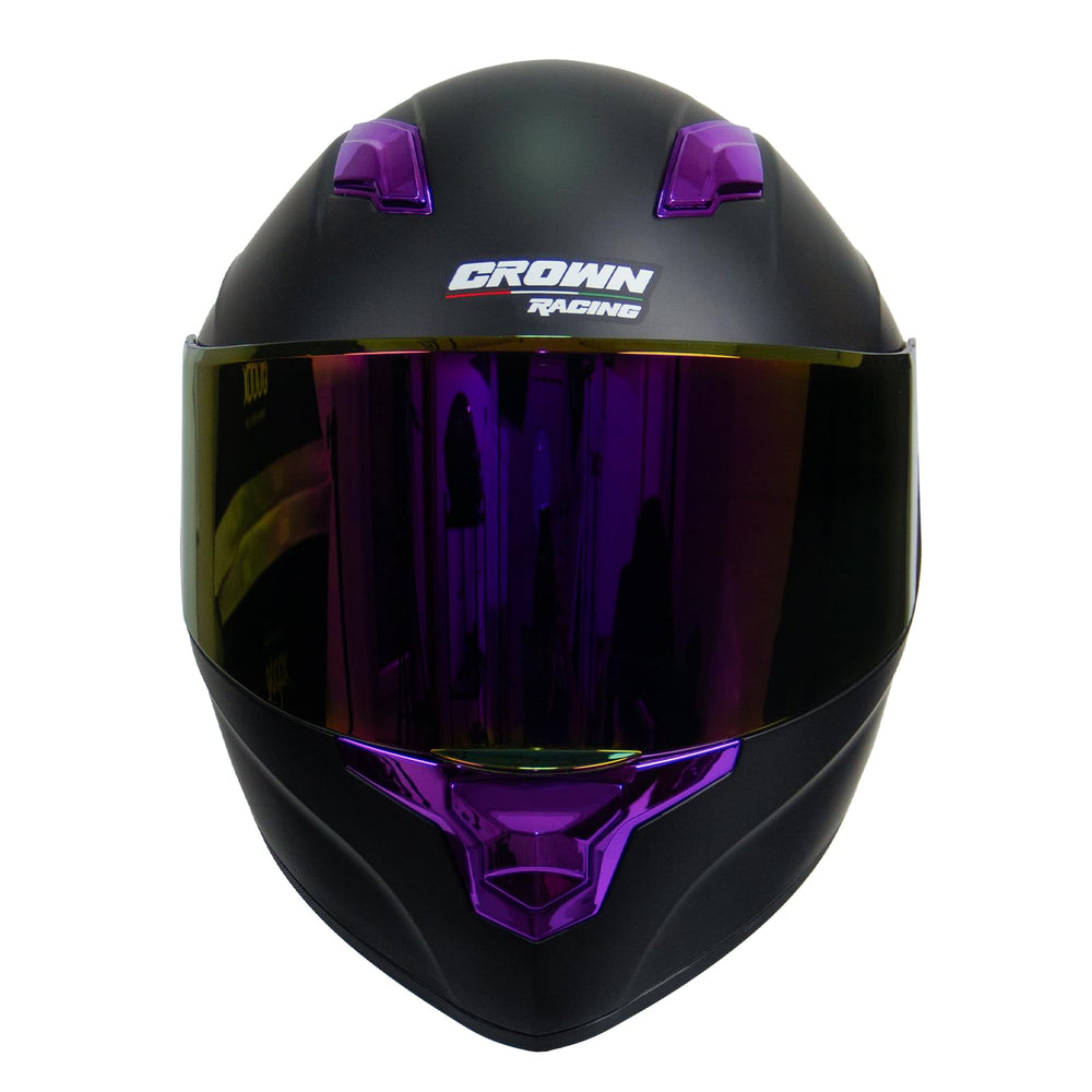 Crown Racing lightweight ABS shell provides comfort on long rides.
