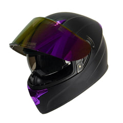 Crown Racing DOT and FMVSS-218 certified helmet for dependable on-road protection.