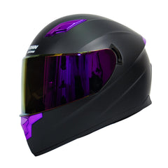 Crown Racing ventilation system keeps you cool and reduces fog during commutes.
